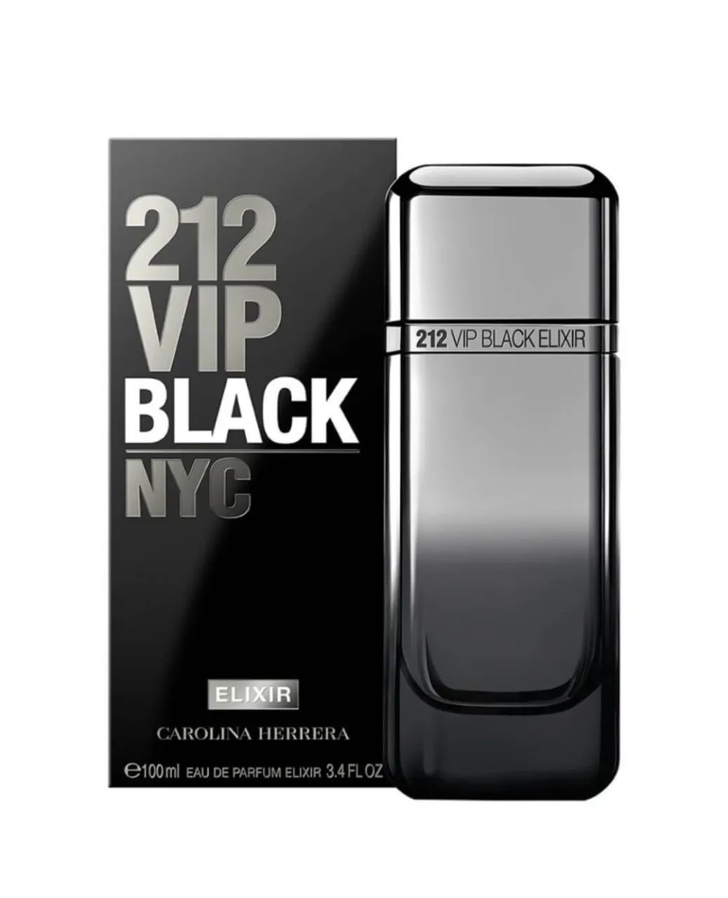 Perfume 212 vip Black Elixir 100ml lacrado original. - Foto 2
