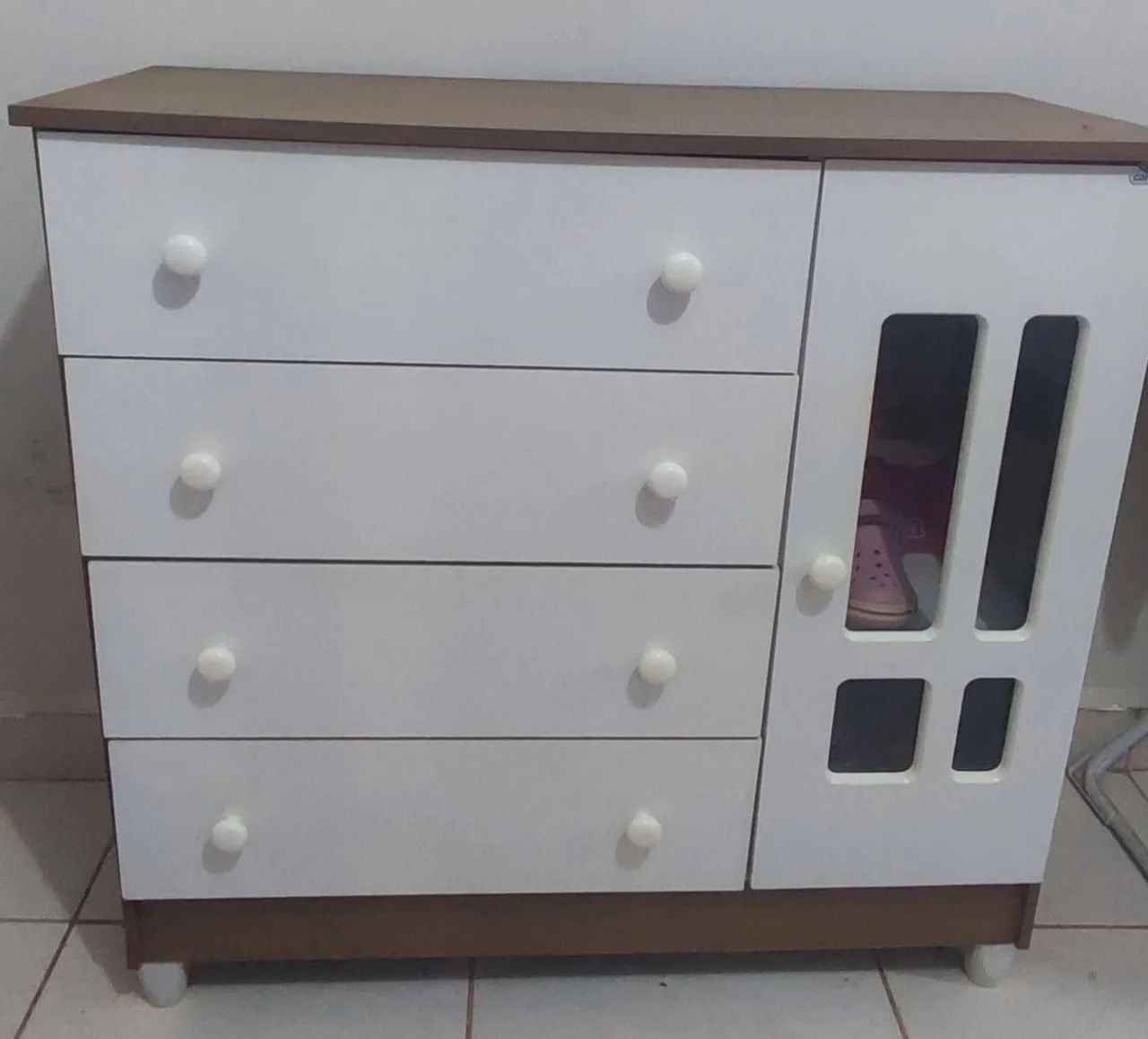 Guarda roupa e Cômoda Infantil  - Foto 4