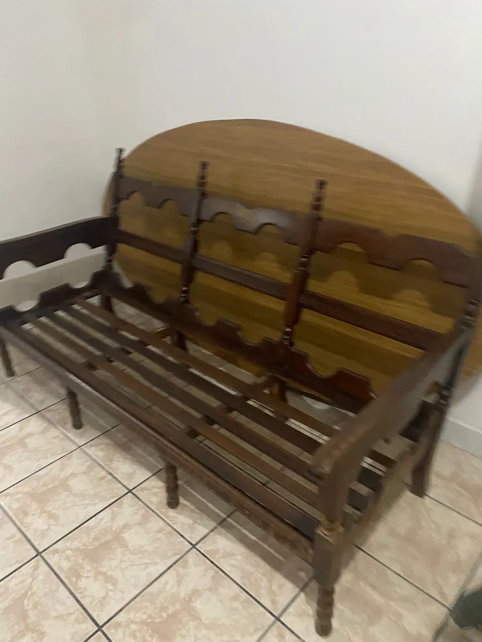 Jogo de área de madeira  - Foto 2