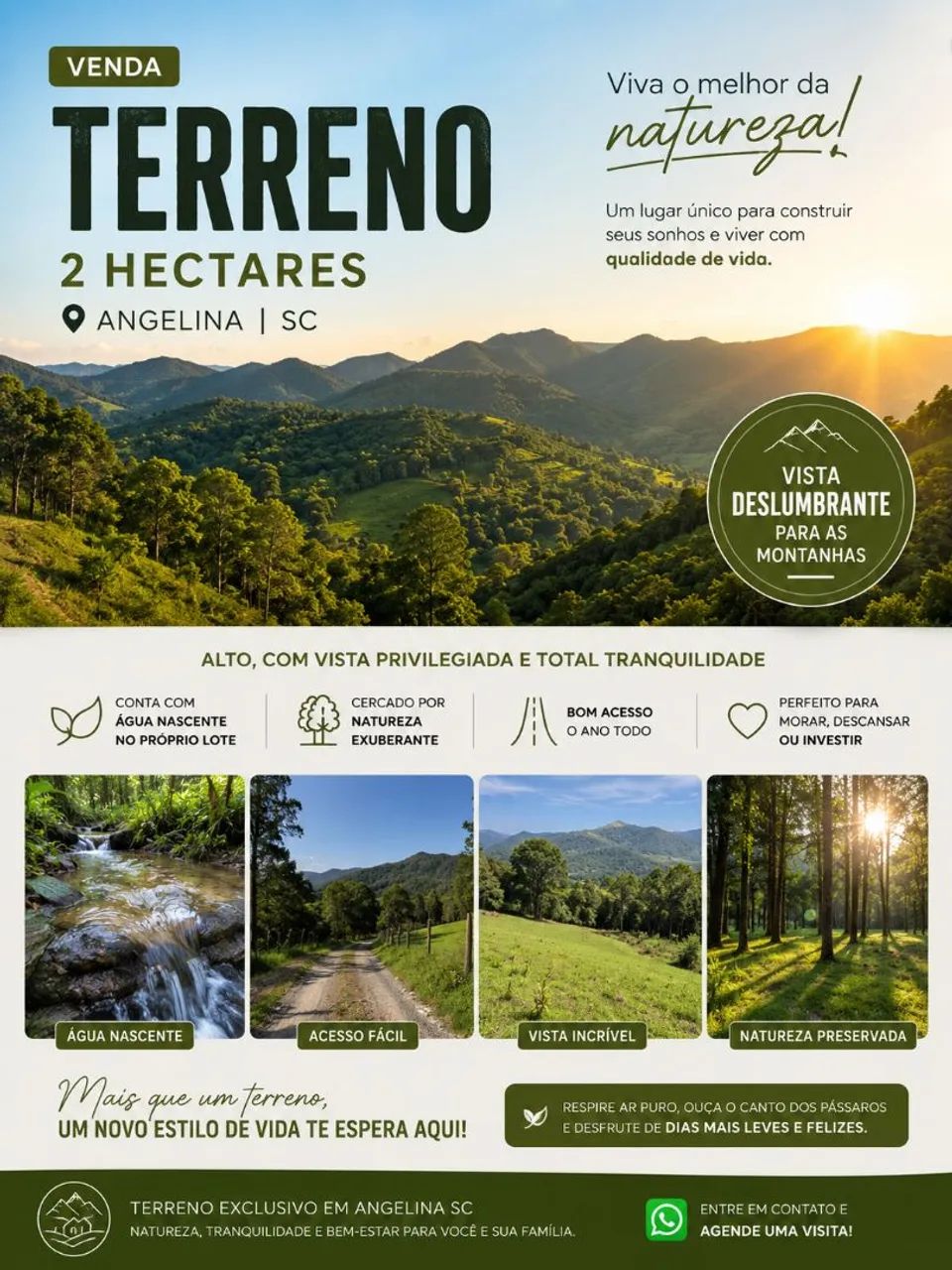 2 HECTARES COM NASCENTE
