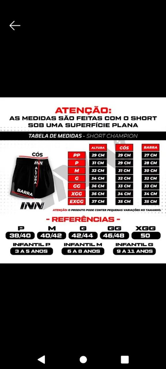 Conjunto Muay Thai 