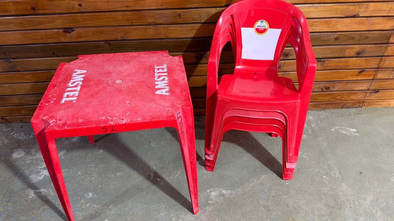 Vendo jogos de mesas de plastico - Foto 2