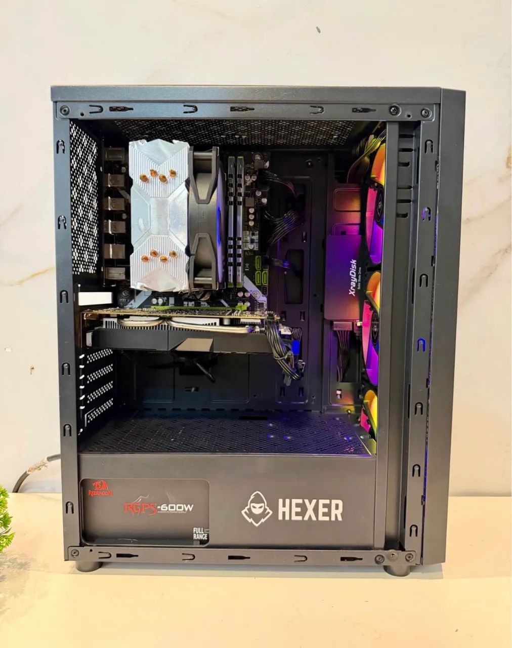 Pc gamer GTX1060/1Tb SSD (Aceito trocas) h - Foto 4