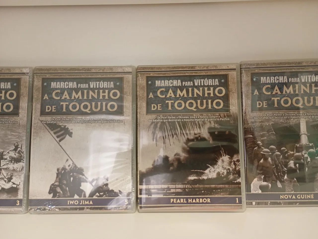 Box de dvds Marcha para Vitória a caminho de Tóquio. - Foto 4