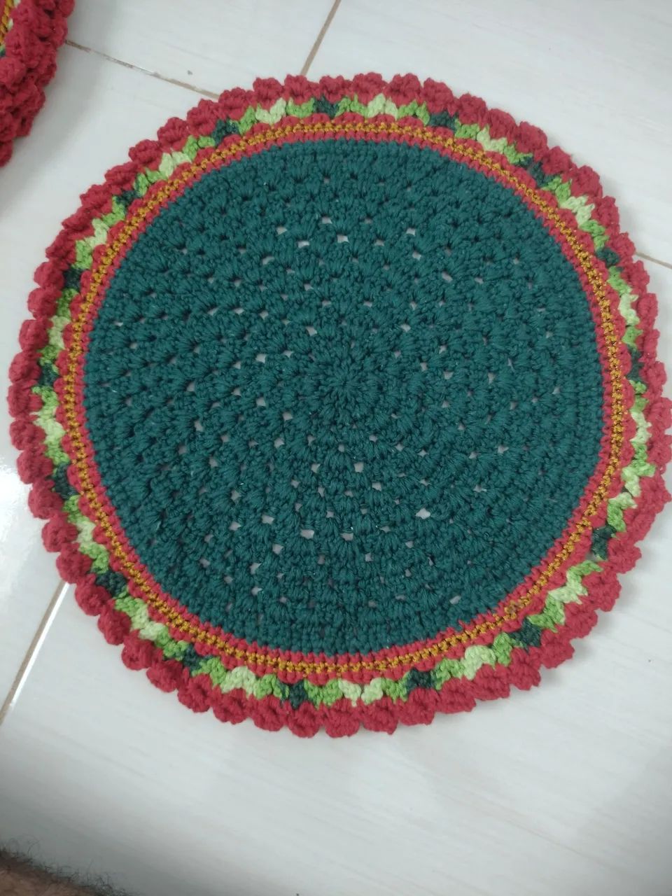 Feitos de crochê 