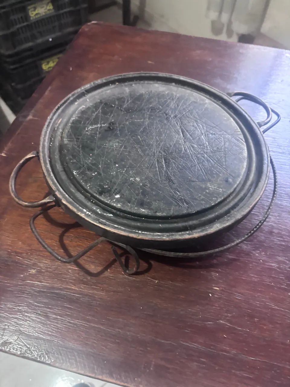 Chapas para Porções de Ferro e Pedra 
