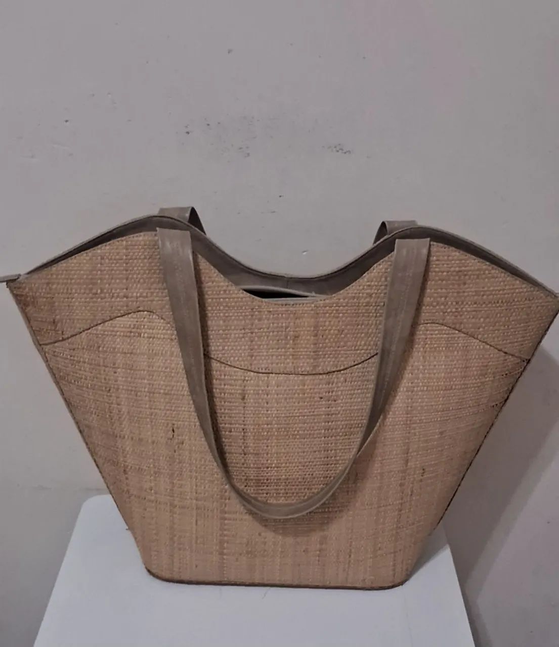 Bolsa de palha linda  - Foto 2
