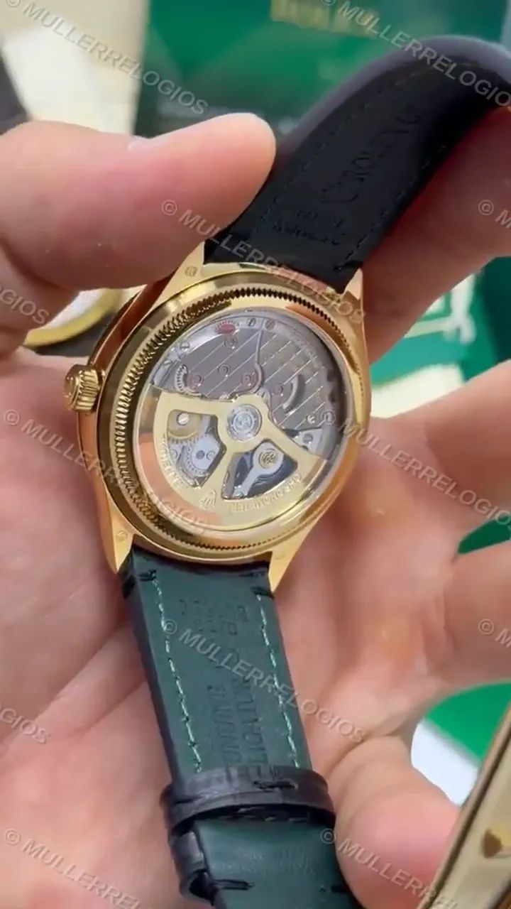 Rolex Vintage 1908 Clone Automático + Caixa Rolex - Foto 2