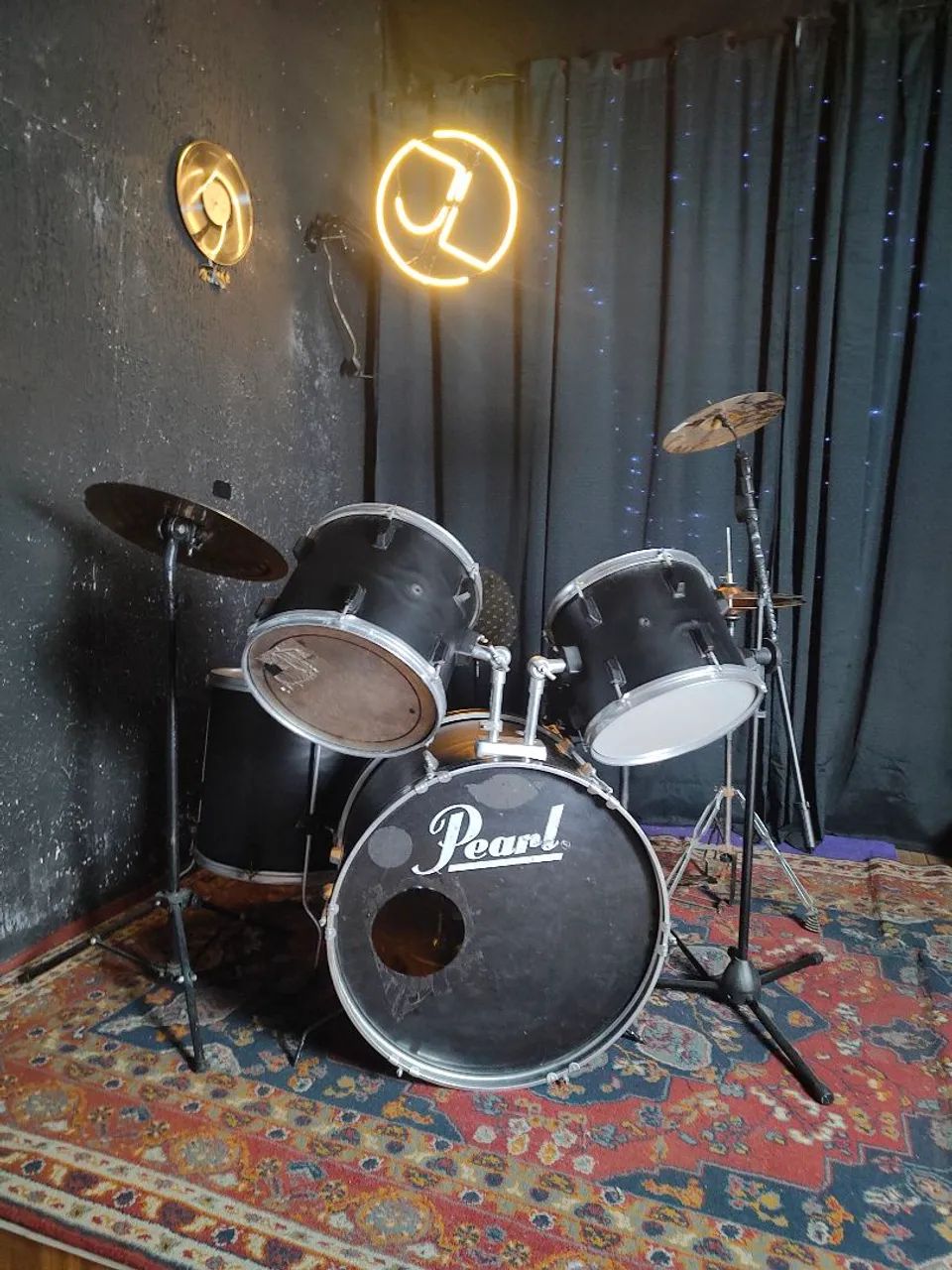 Bateria Acústica Completa 