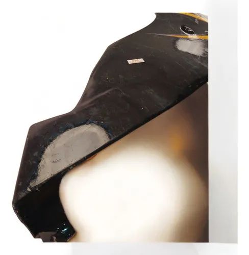 Spoiler Inferior Direito Avaria Yamaha Yzf R6 2008 Verde-escuro - Foto 2