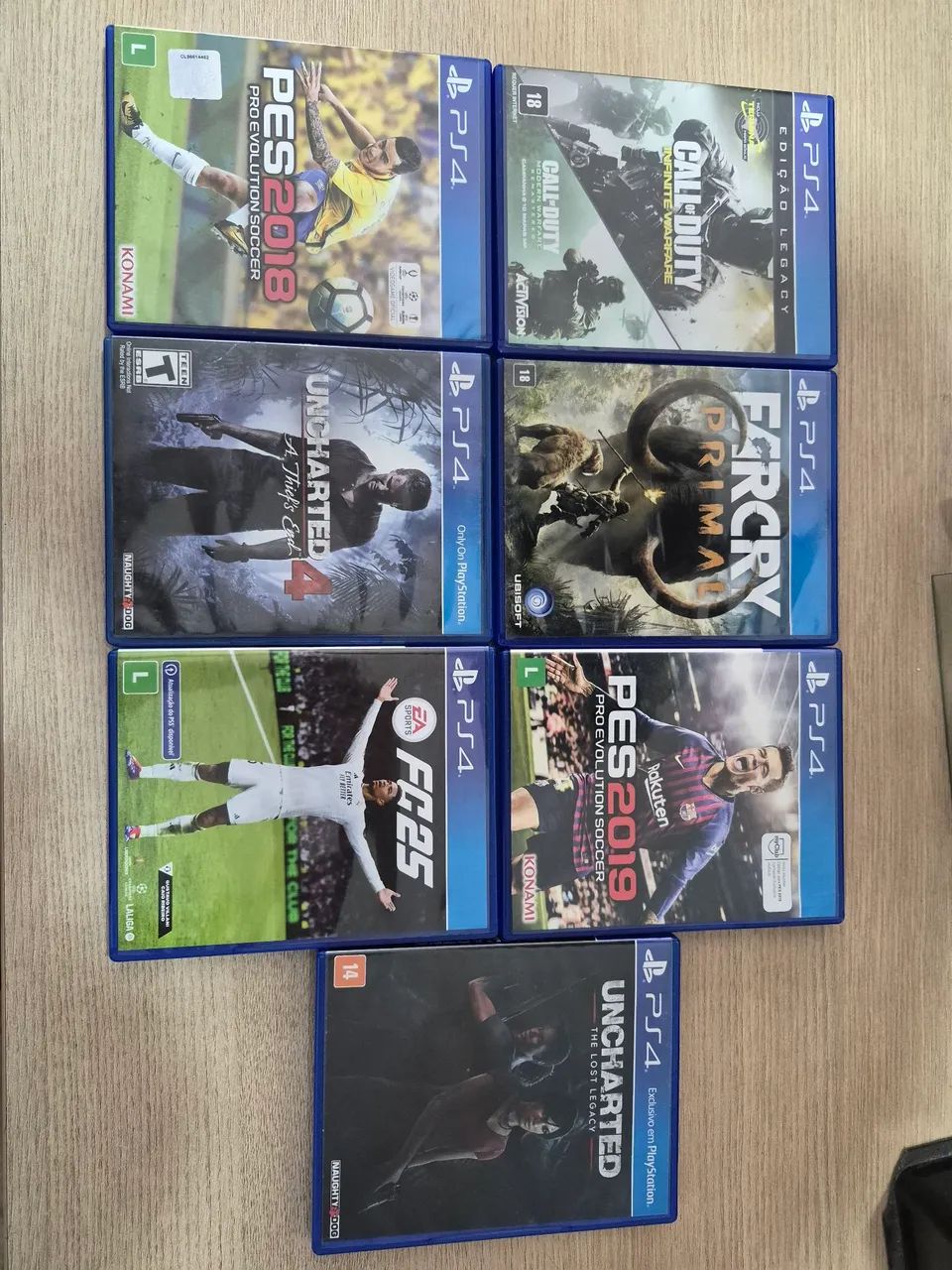 Jogos de PS4 