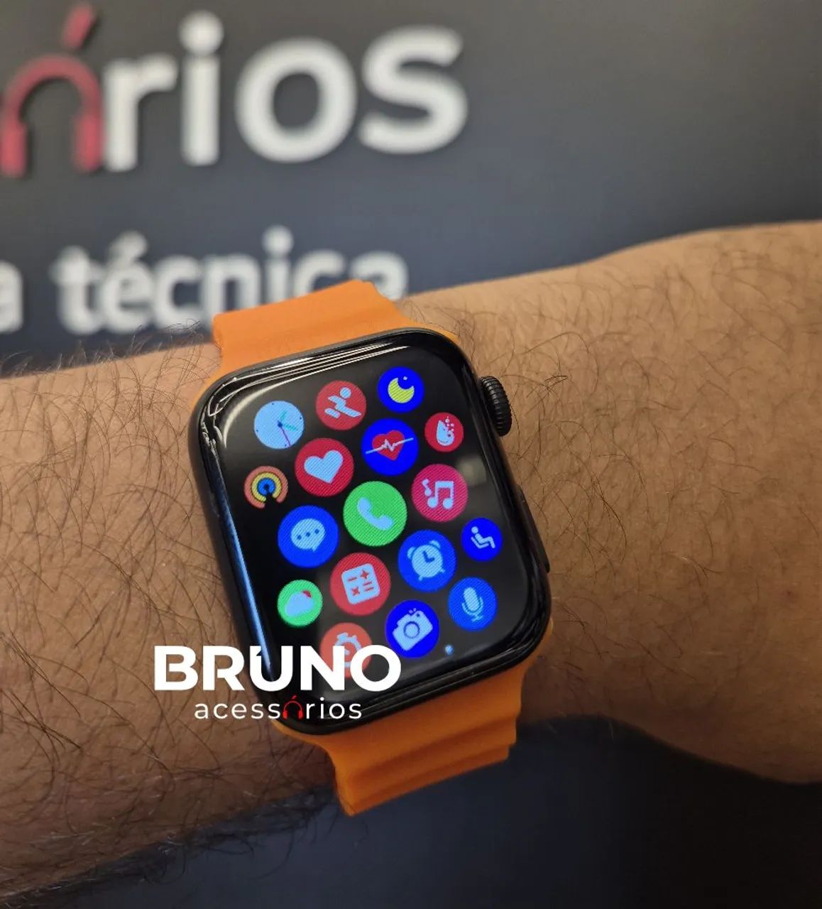 Smartwatch Laxasfit Mini 8 pulseiras