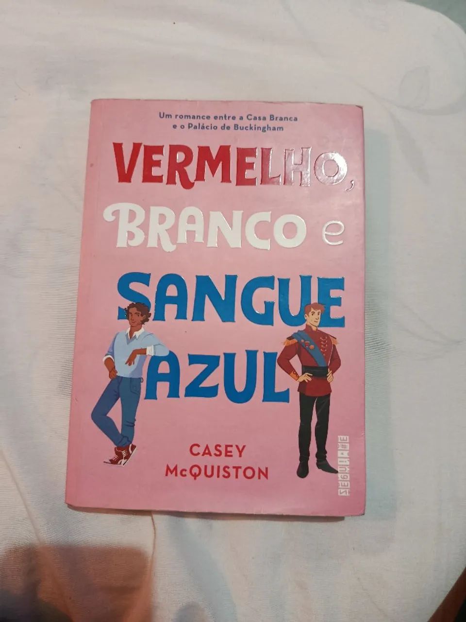 Vermelho branco e sangue azul usado 
