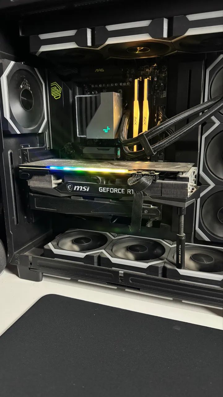 Placa de Vídeo RTX 3070 Msi Gaming Z Trio - Foto 5