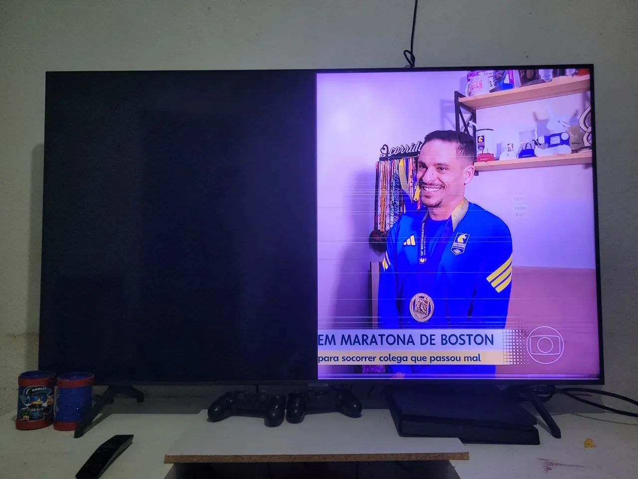 Tv samsung 55pl ( com defeito) - Foto 3