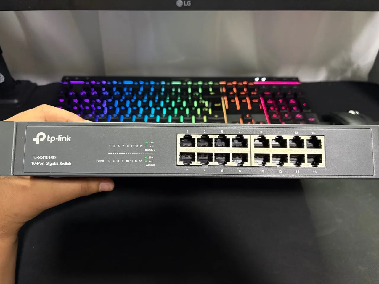 KIT 4 SWITCHES DE REDE - TP-LINK, 3COM E CISCO - Foto 4