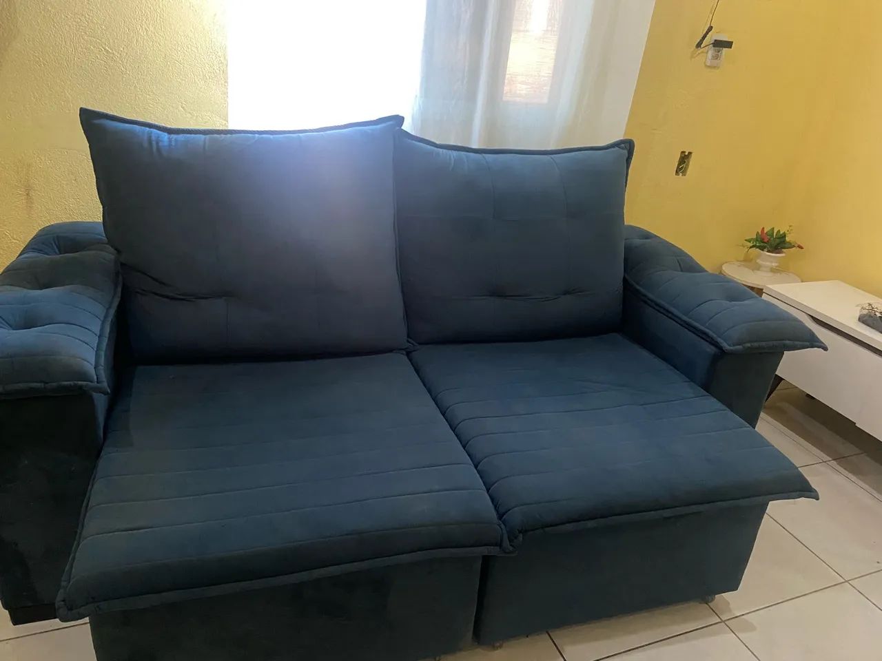 sofá retrátil seminovo  - Foto 2