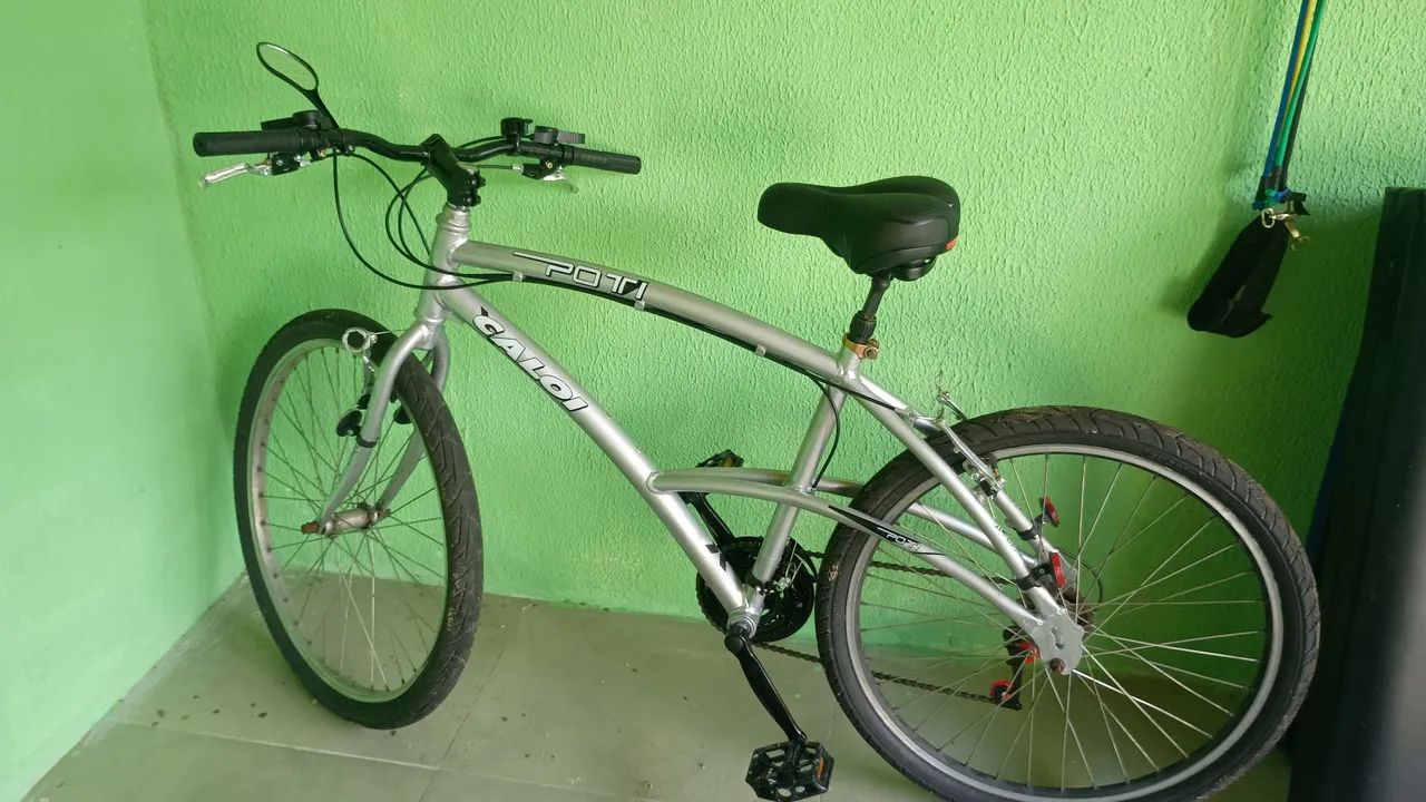 Bike Caloi 100 alumínio  troca por bicicleta ergométrica 