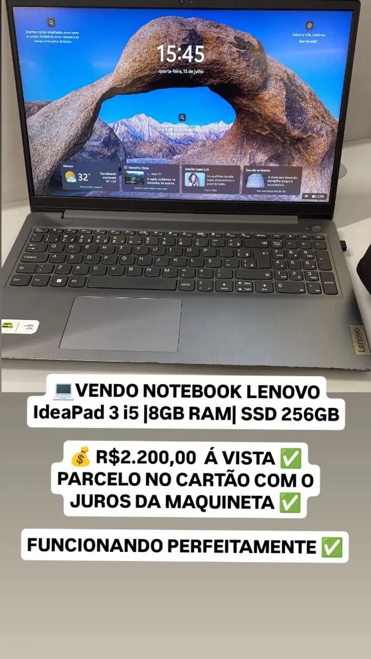 NOTEBOOK LENOVO