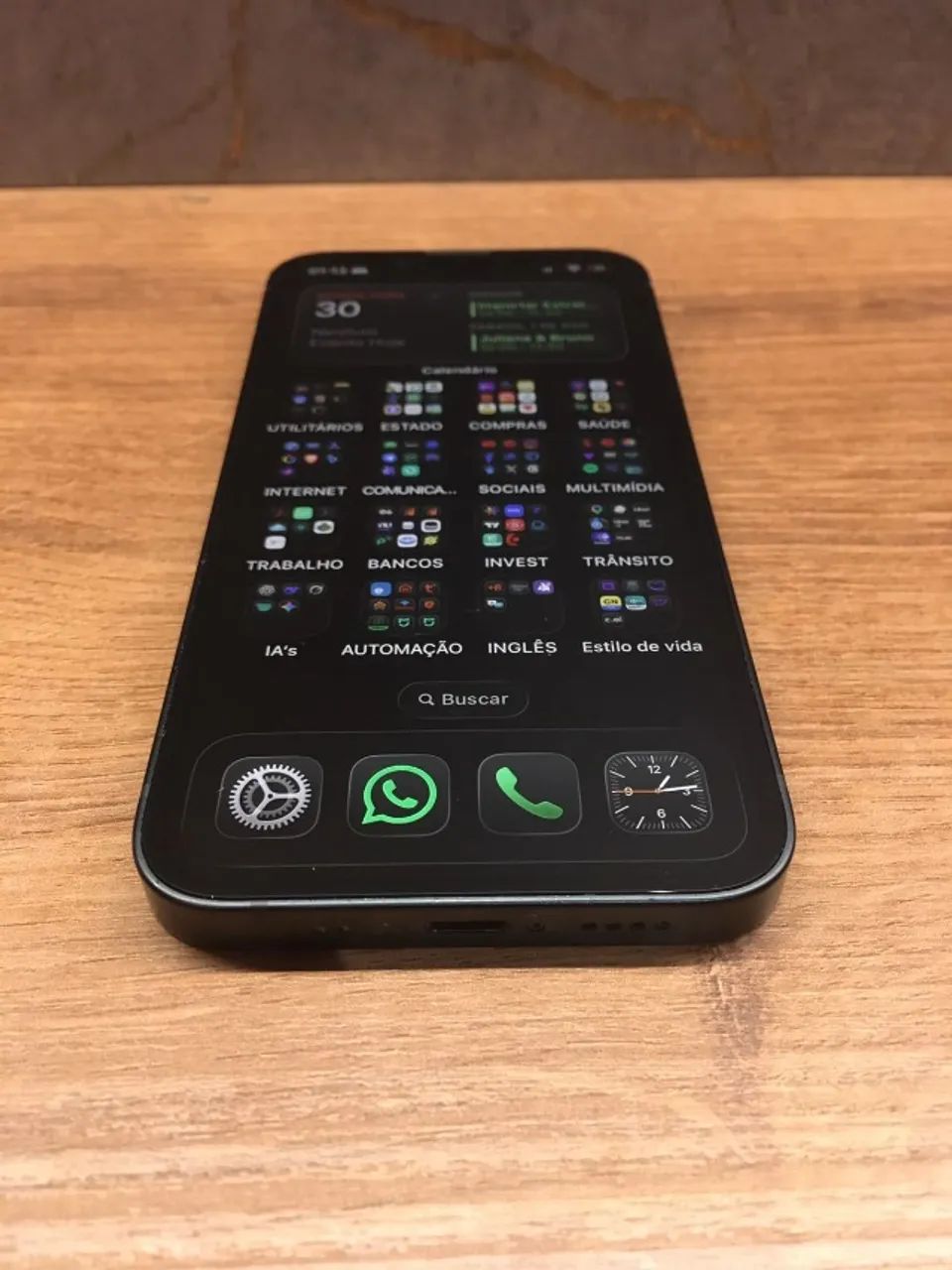 iPhone 13 mini 256GB Meia-Noite | Bateria Apple 100% | Excelente
