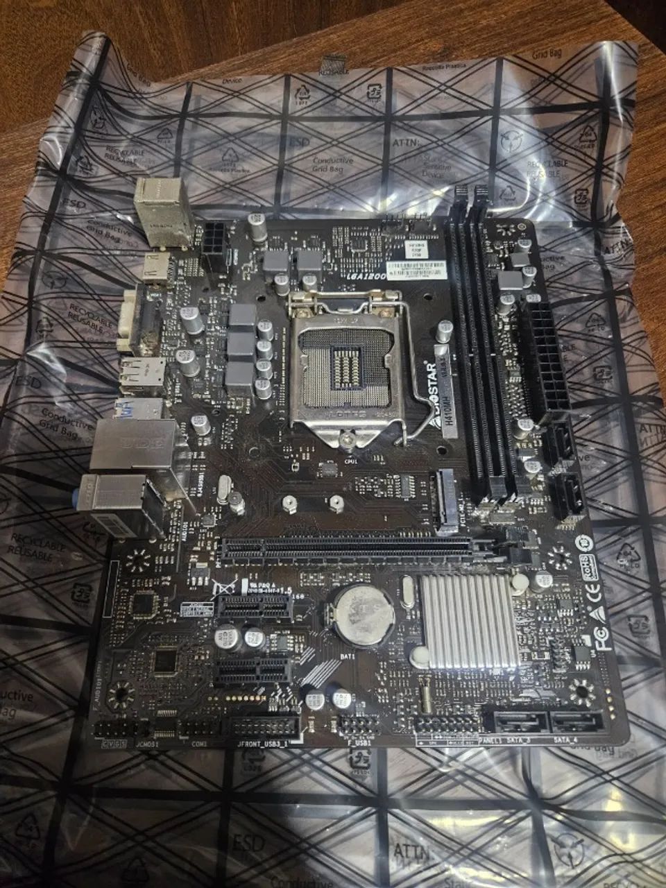Kit Intel Core i3-10100F + Biostar H410MH + cooler e espelho - Foto 4