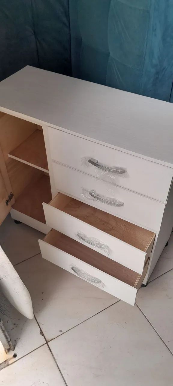 Cômoda usada em perfeito estado MDF - Foto 3