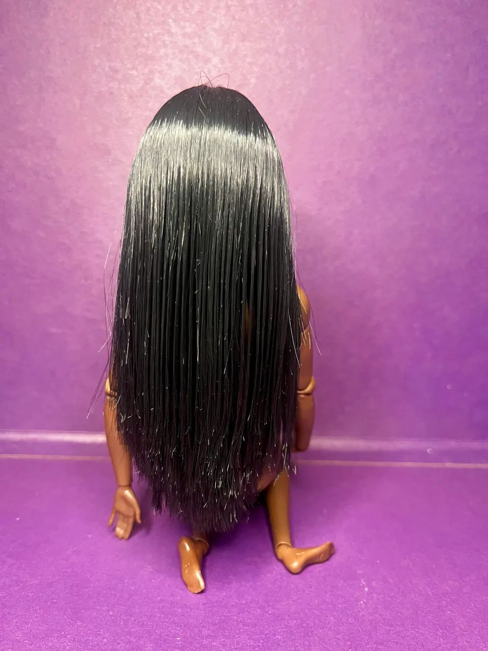  Cabeça Boneca Barbie BMR Negra - Foto 4