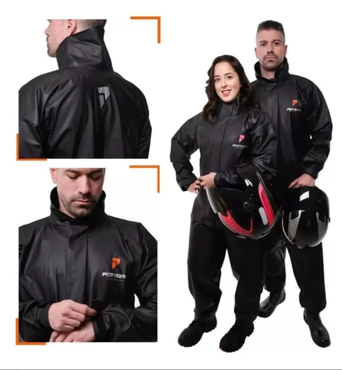 Kit Baú Protork incluso capa de chuva e bota - Foto 2