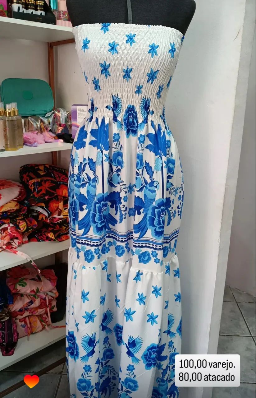 Promoção de vestidos longos e curtos  - Foto 3
