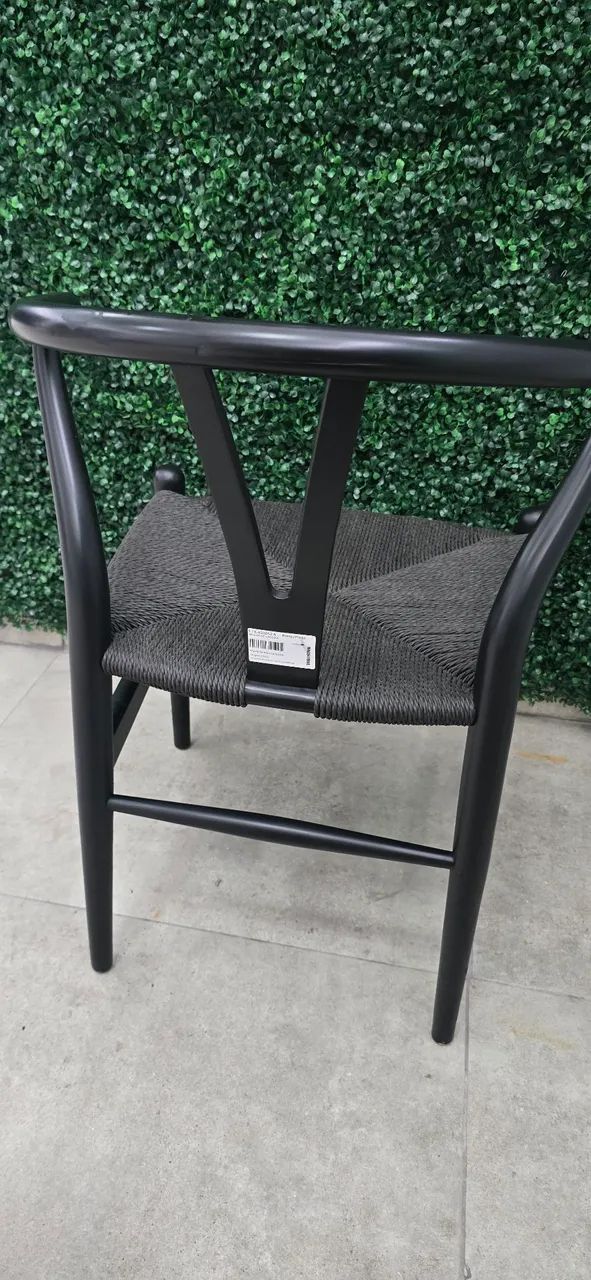 CADEIRA WISHBONE  PRETA TOKSTOK - Foto 5