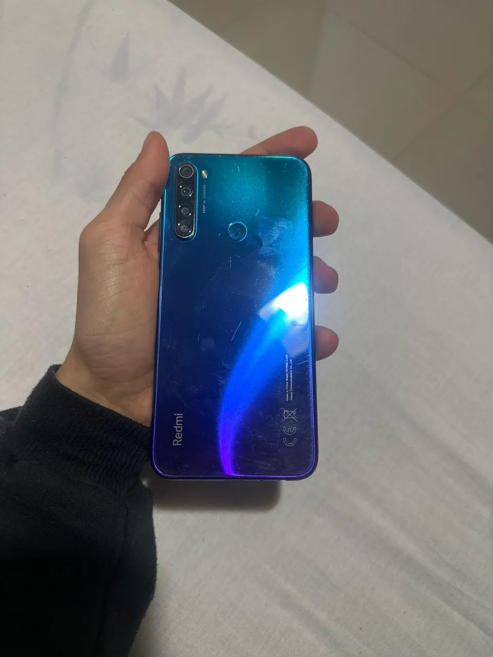 Xiaomi redmi note 8 128gb na cor azul e roxo  - Foto 2