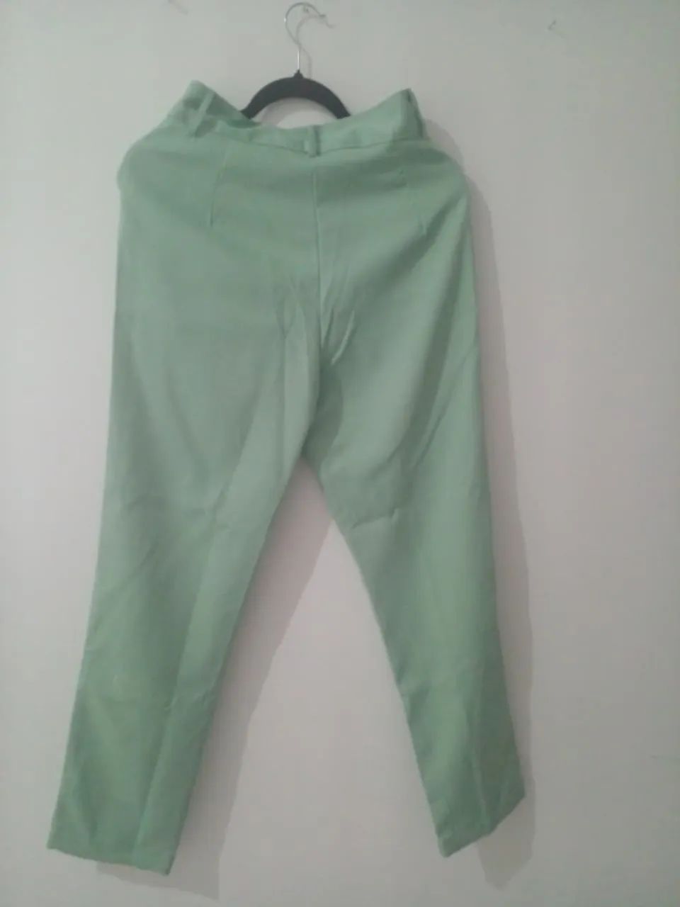 Calça verde menta, corte reto  - Foto 3