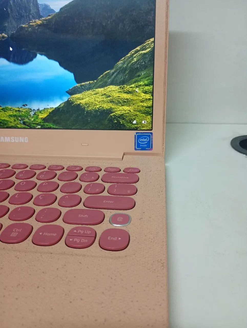 Notebook Samsung processador Intel 4 de memória ram nvme 128 - Foto 2