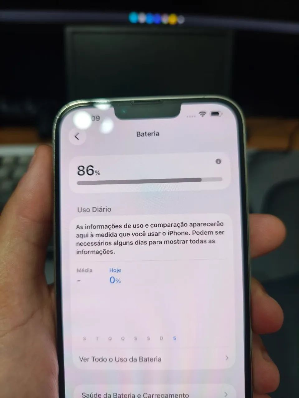 iPhone 13 Pro Max Branco 128gb - Foto 3