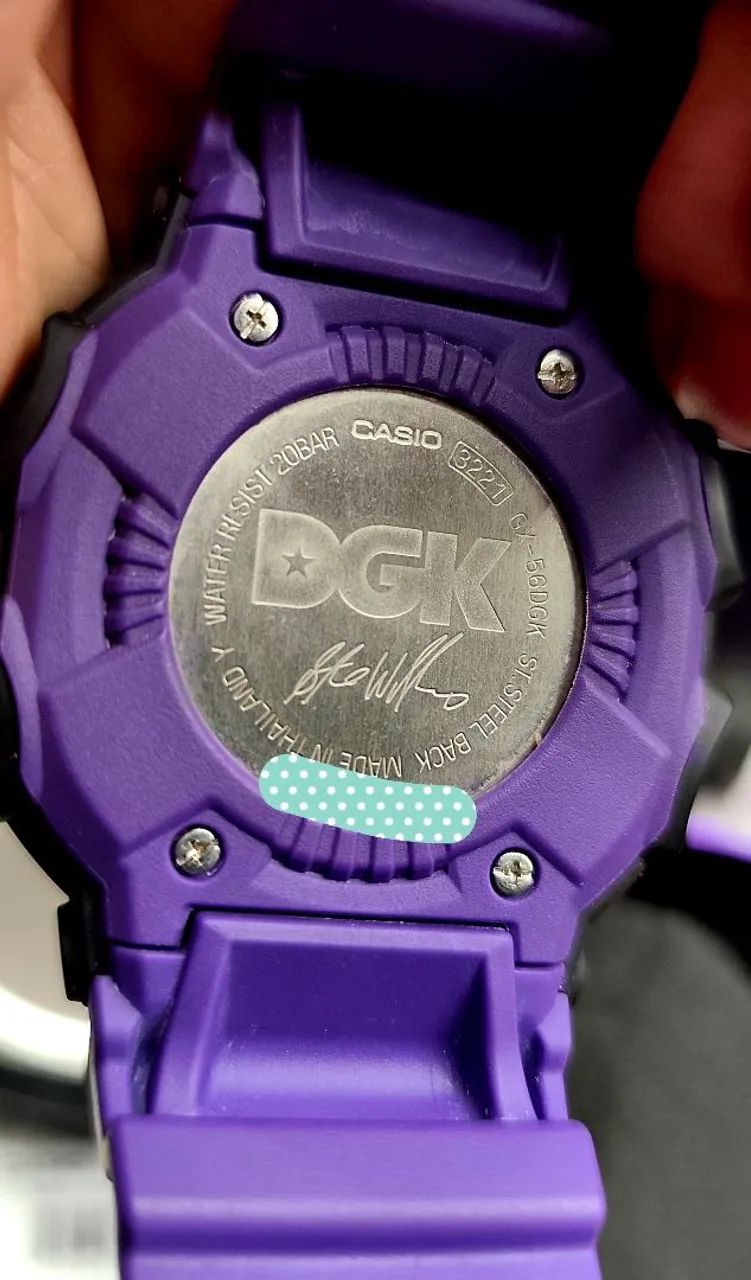 Relógio Casio G-Shock KING GX-56DGK-1 Solar SEM USO RARISSIMO - Foto 5