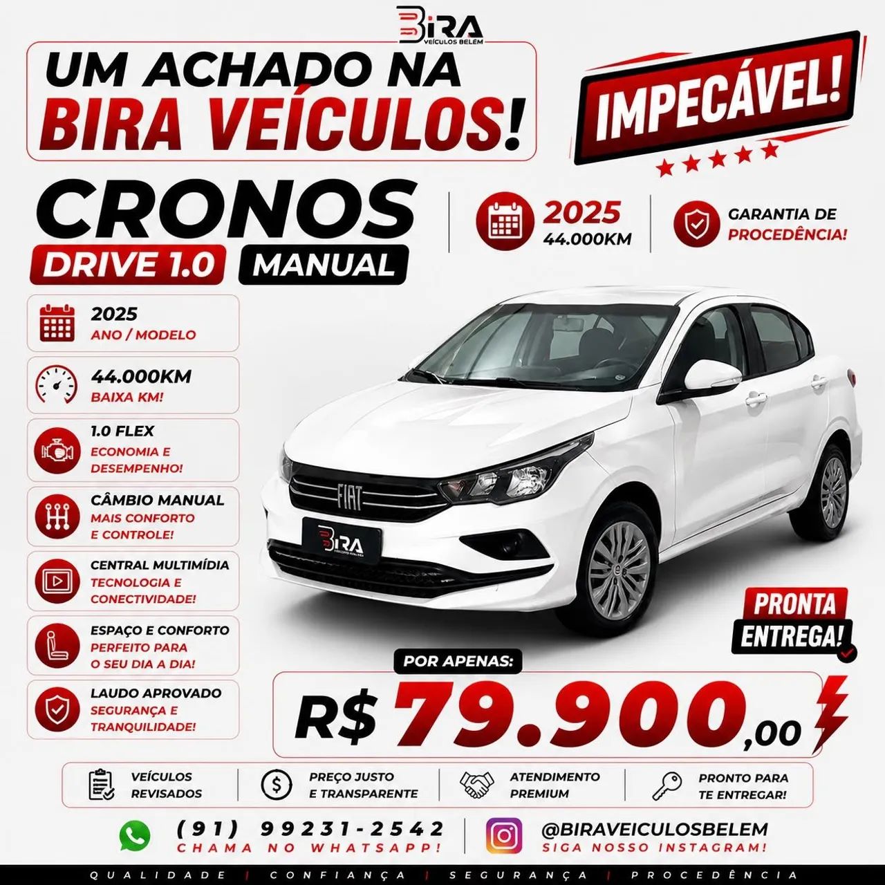 Fiat Cronos Drive 1.0 6V 2025