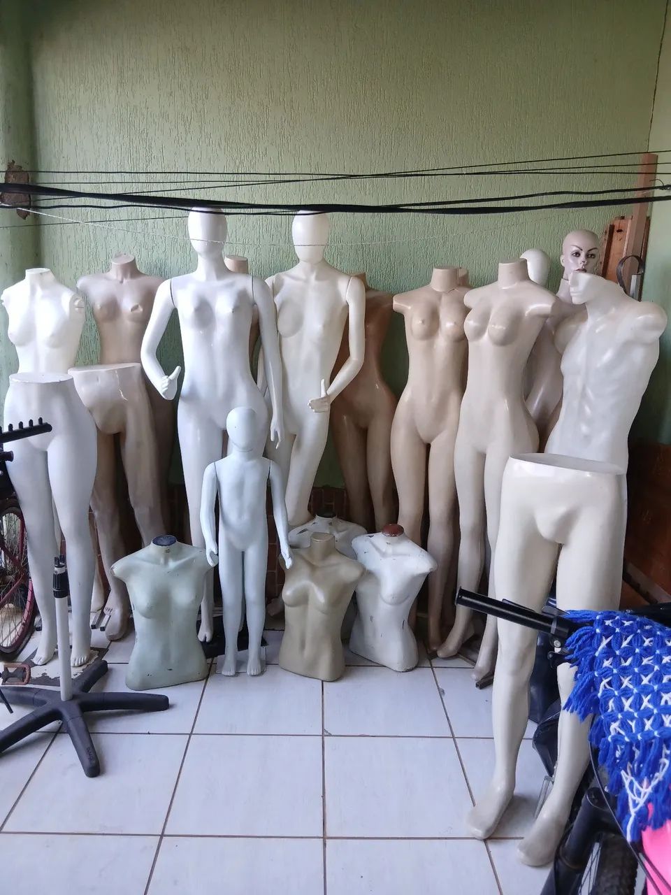 Manequins e Araras