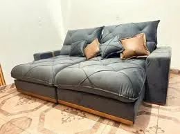 Sofá Retrátil luxo 2.50 largura Pillow 30 cm luxo  - Foto 2