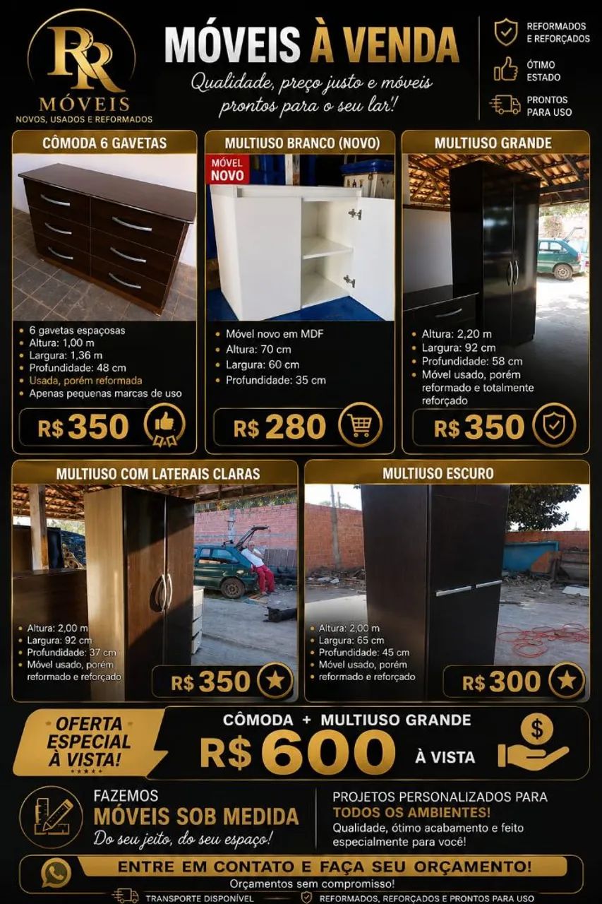 Armários multi uso 