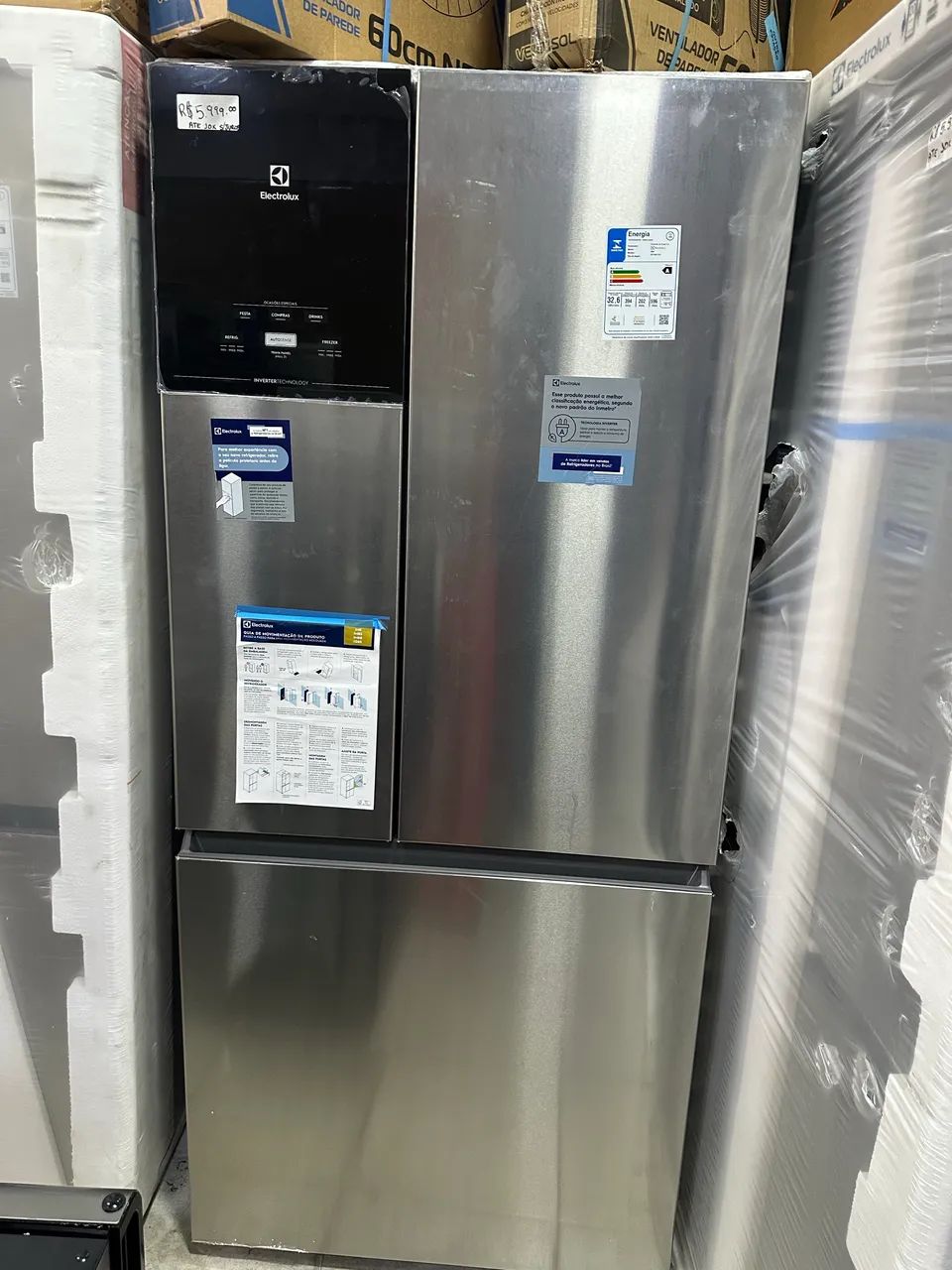 Geladeira eletrolux nova 