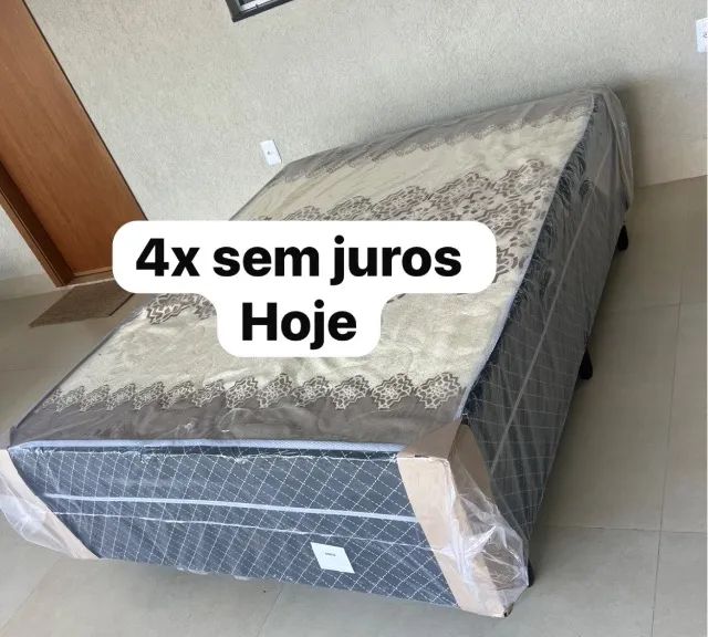 Cama box casal hoje ja