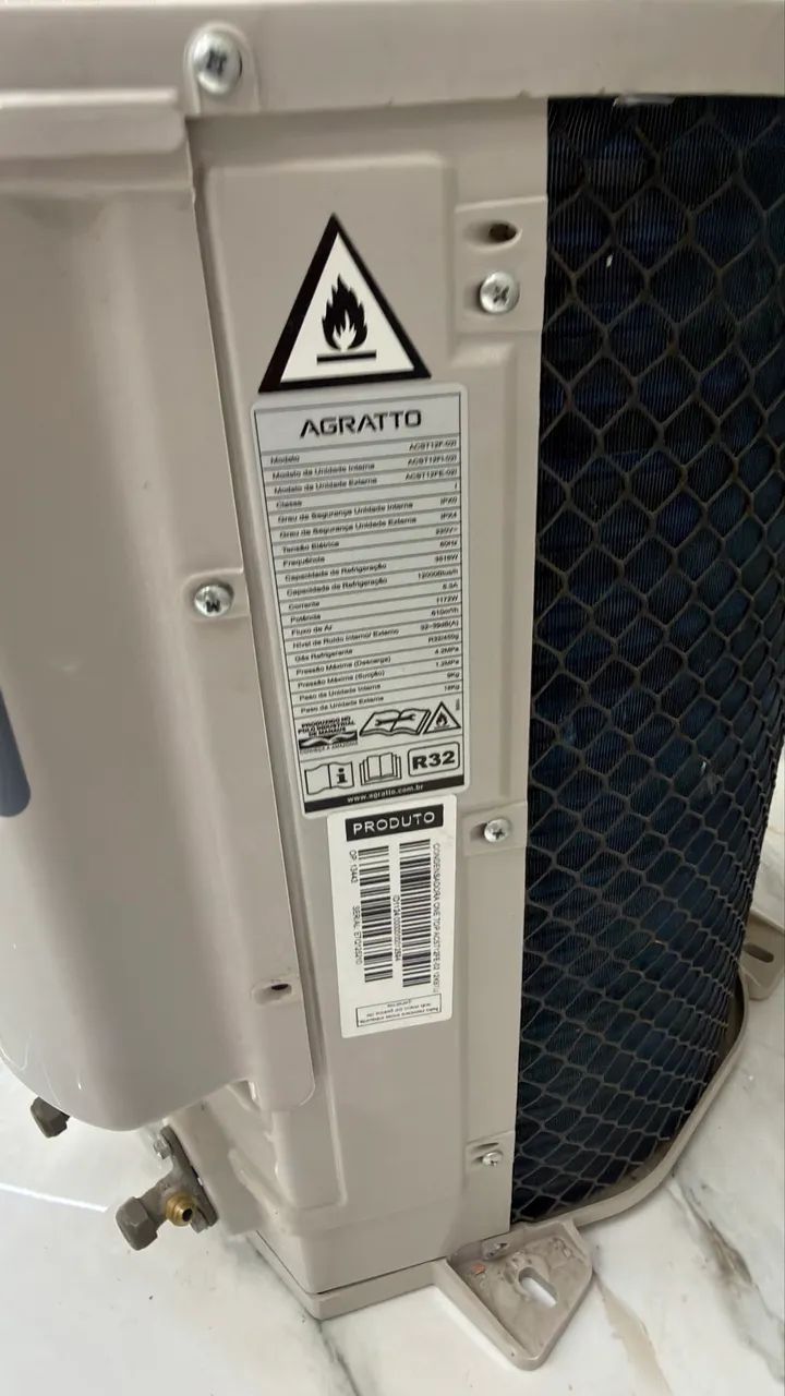 Ar condicionado Agratto 12mil Btus - Foto 3