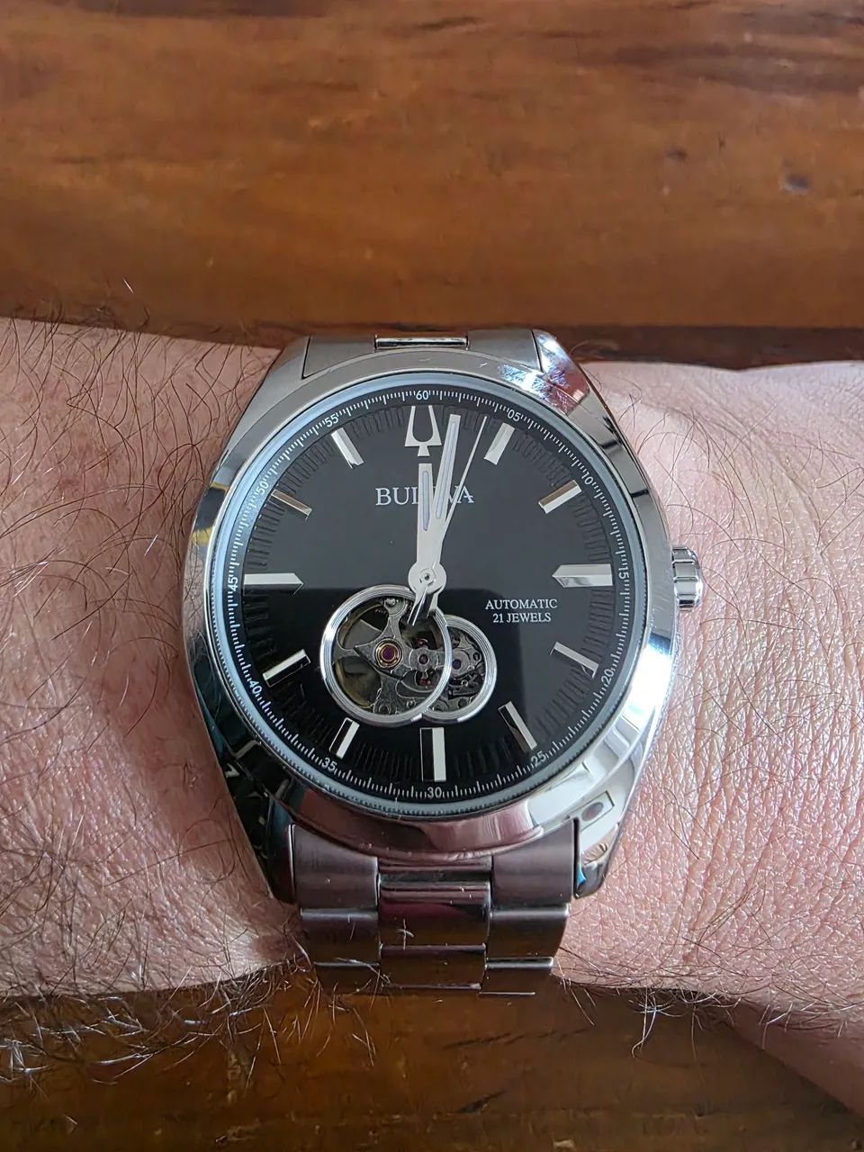 RELÓGIO BULOVA SURVEYOR - OPEN HEART - AUTOMÁTICO  - Foto 5
