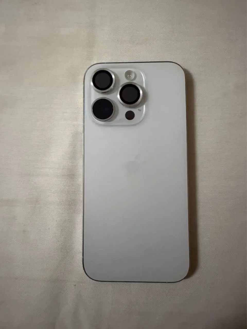 iPhone 15 Pro 256GB Titânio Branco - Impecável + Caixa + Acessórios - Foto 4