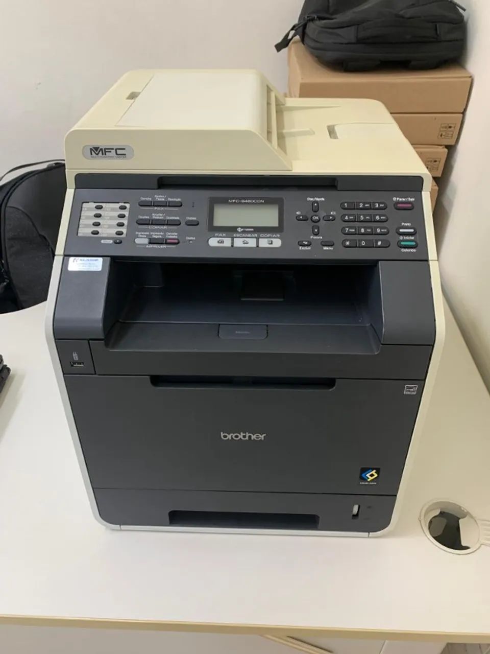 Multifuncional Laser Color Brother MFC-9460CDN - Para Conserto ou Peças