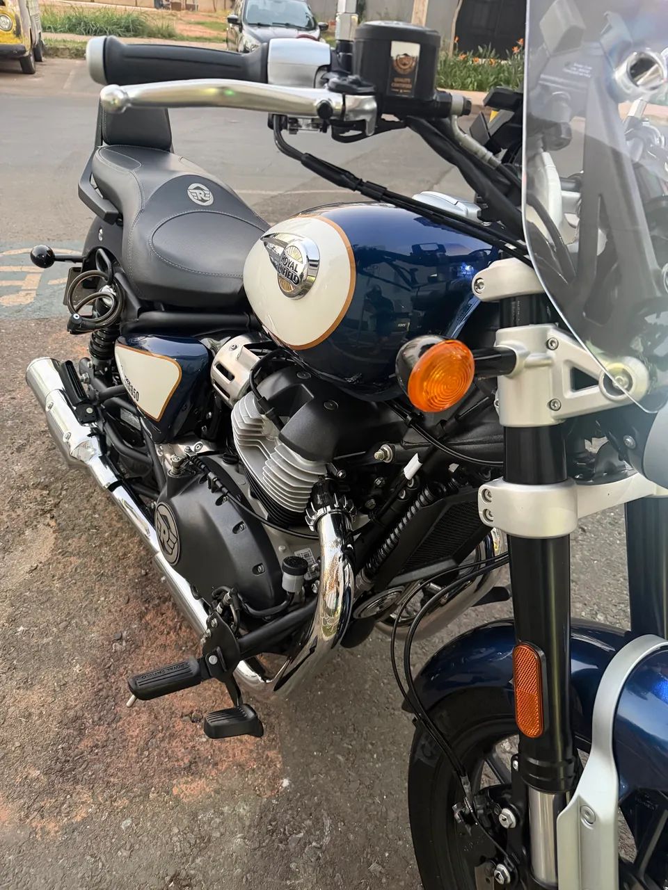 Super Meteor 650cc - Azul Celestial - Semi zero  - Foto 4