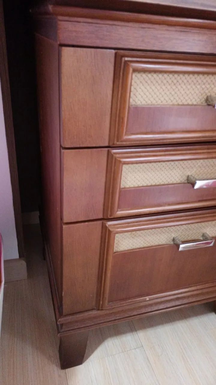 Guarda-roupa, cômoda, bidê e cabeceira de cama - Foto 5