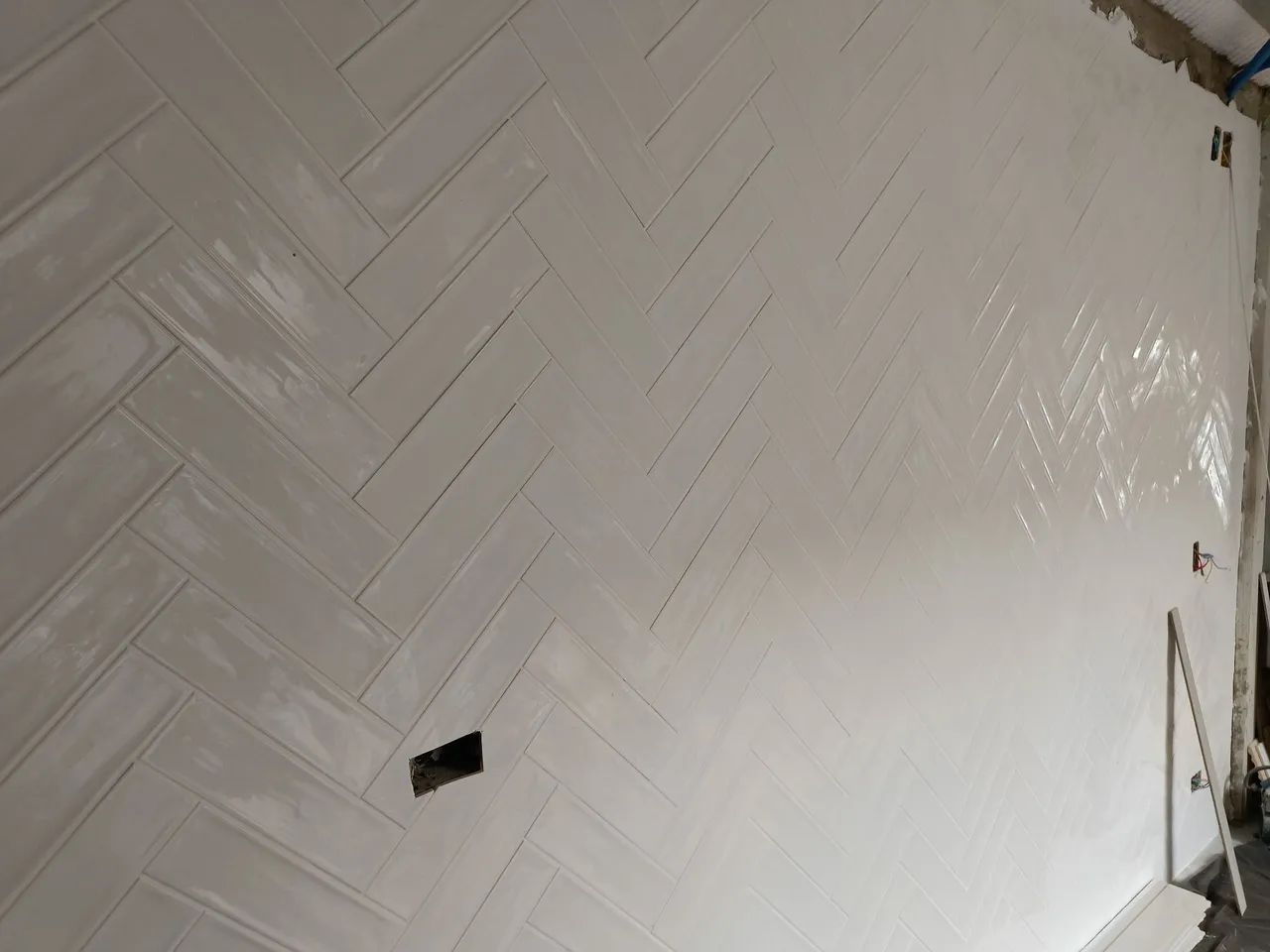 Porcelanato instalação. 