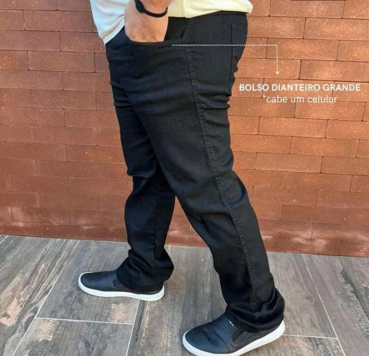 Calça jeans plus size veste TM 50  - Foto 4