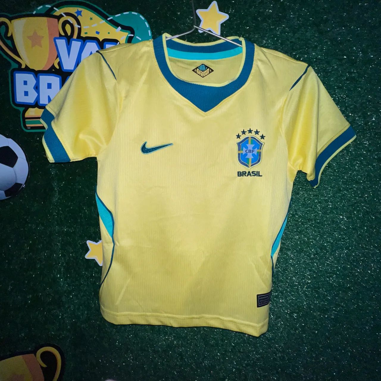 Conjunto Brasil infantil 2026 - Foto 3
